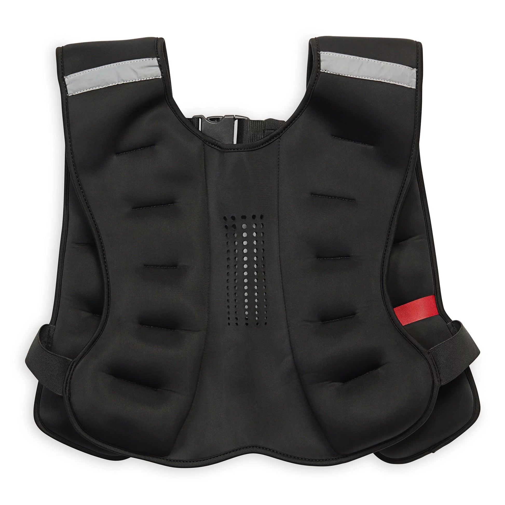 Weighted Vest 12Lb, Adjustable Fit, Reflective Elements